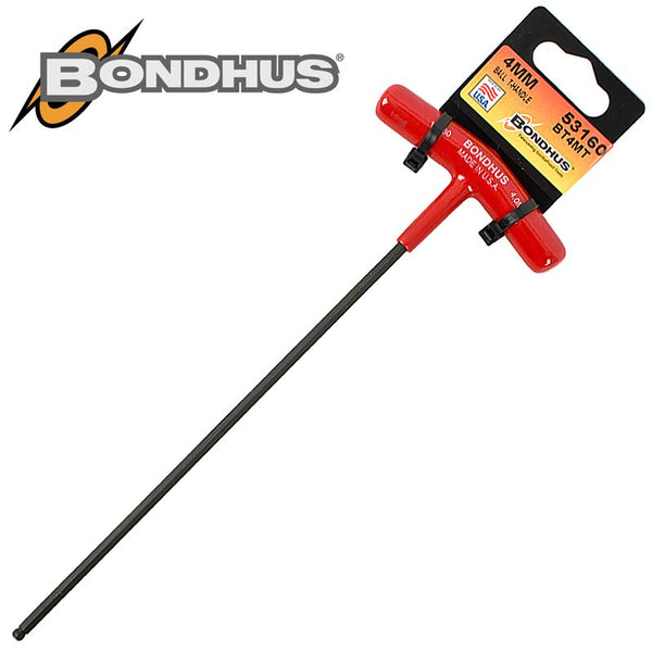 BALL END T-HDL 4.0MM PROGUARD SINGLE BONDHUS - Power Tool Traders