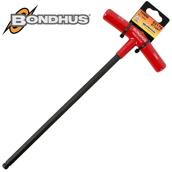 BALL END T-HDL 10.0MM PROGUARD SINGLE BONDHUS - Power Tool Traders
