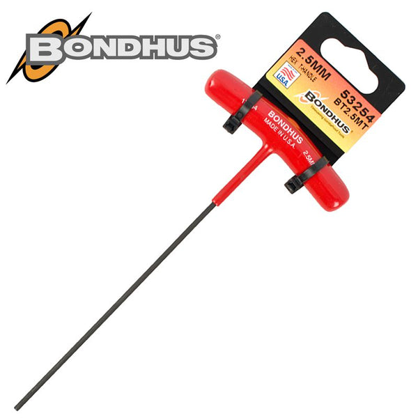 BALL END T-HDL 2.5.0MM PROGUARD SINGLE BONDHUS - Power Tool Traders