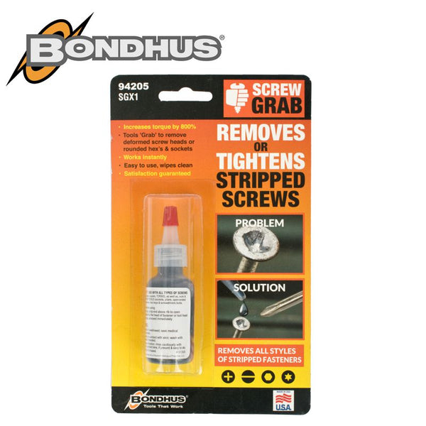 SCREW GRAB FRICTION SOLUTION 15ML - Power Tool Traders