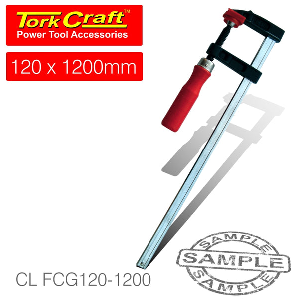 CLAMP GERMAN F-TYPE 120 X 1200MM - Power Tool Traders