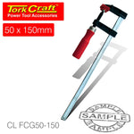 CLAMP GERMAN F-TYPE 50 X 150MM - Power Tool Traders