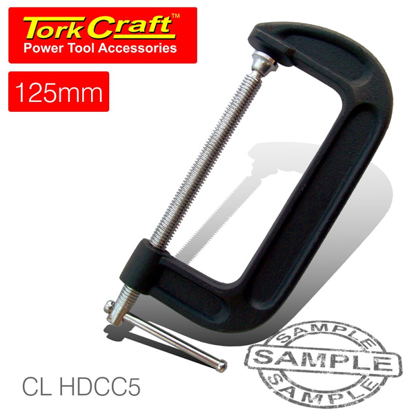 CLAMP G HEAVY DUTY 125MM 5' - Power Tool Traders