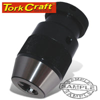 CHUCK PRECISION 16MM KEYLESS WITH LOCK B16 TAPER - Power Tool Traders