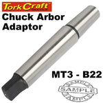 CHUCK ARBOR ADAPTOR MT3 - B22 - Power Tool Traders