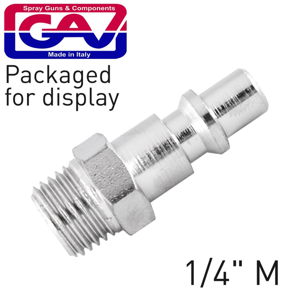 QUICK COUPLER/INSERTS ARO 1/4'M - Power Tool Traders