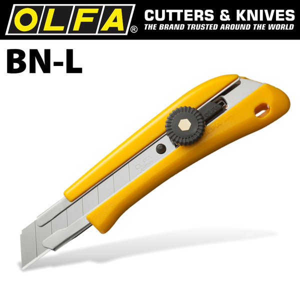 OLFA CUTTER MODEL BN-L SCREW LOCK SNAP OFF KNIFE - Power Tool Traders