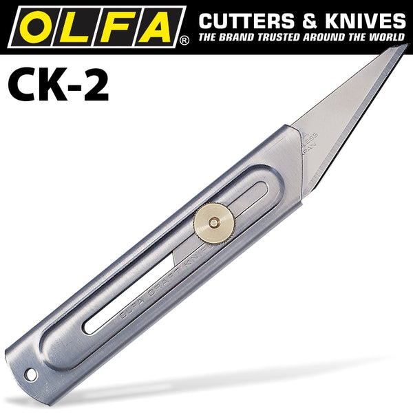 OLFA CUTTER MODEL CK2 WITH SCREW LOCK - Power Tool Traders