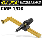 OLFA COMPASS CUTTER WITH RATCHET & 10 SPARE BLADES - Power Tool Traders