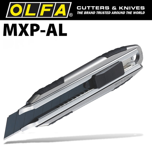 OLFA CUTTER 18MM WITH AUTO LOCK + EXCELBLACK BLADE - Power Tool Traders