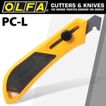 OLFA HEAVY DUTY PLASTIC & LAMINATE CUTTER RETRACTABLE BLADE - Power Tool Traders