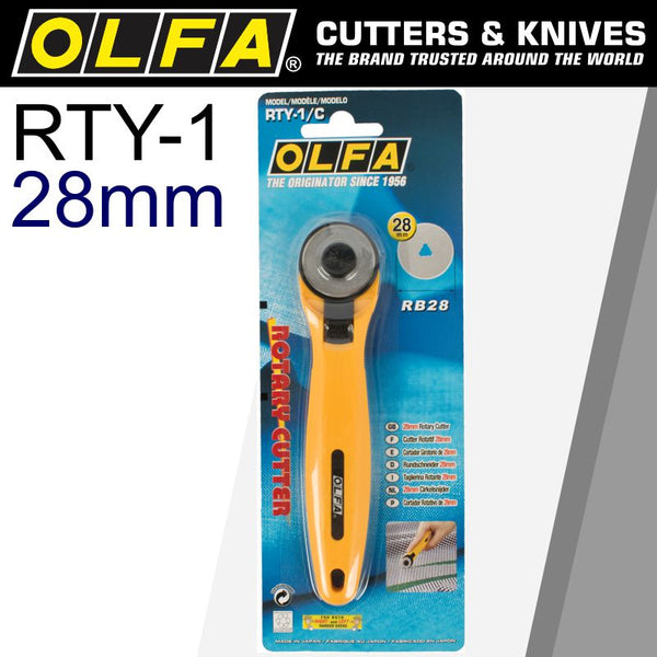 OLFA CUTTER MODEL RTY-C1 ROTARY 28MM - Power Tool Traders