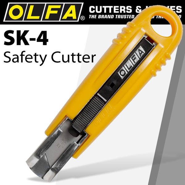 OLFA DISPOSABLE SAFETY KNIFE WITH CONCEALED BLADE - Power Tool Traders