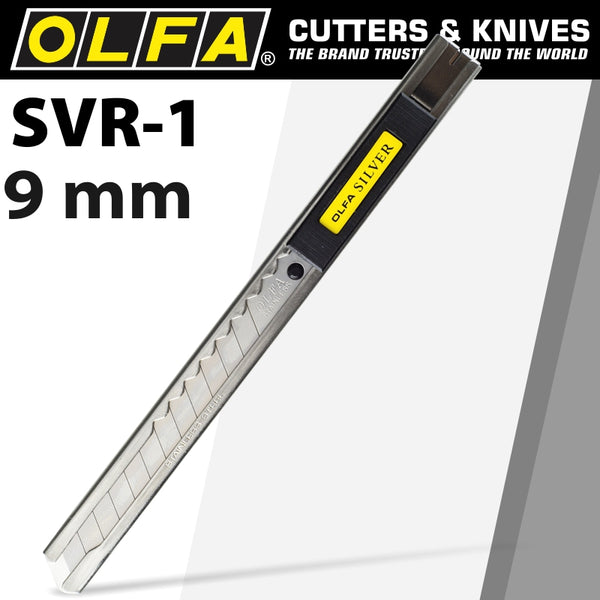 OLFA MODEL SVR-1 STAINLESS STEEL CUTTER SNAP OFF KNIFE - Power Tool Traders
