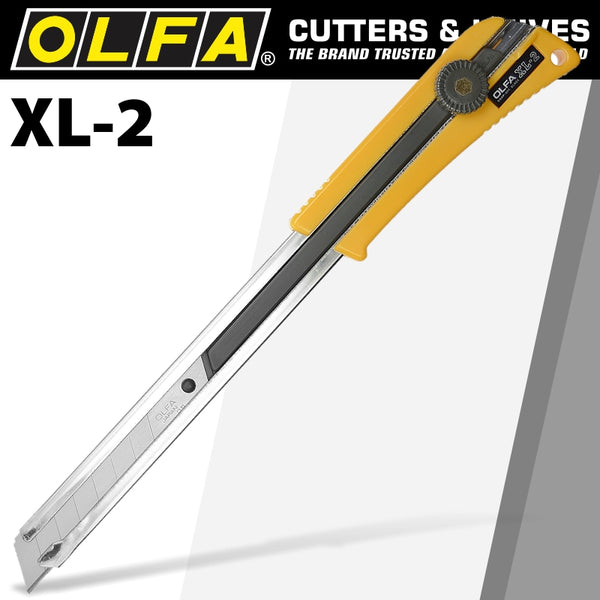 OLFA KNIFE EXTRA LONG BODY SNAP OFF CUTTER - Power Tool Traders