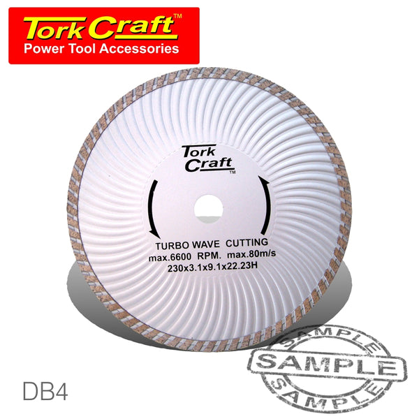 DIAMOND BLADE TURBO 230MM - Power Tool Traders