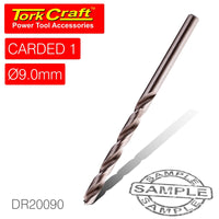 DRILL BIT HSS INDUSTRIAL 9.0MM 135DEG 1/CARD - Power Tool Traders