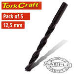DRILL BIT HSS STANDARD 12.5MM X5 PACK - Power Tool Traders