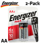 ENERGIZER MAX AA - 2 PACK (MOQ 20) - Power Tool Traders