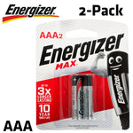 ENERGIZER MAX AAA - 2 PACK (MOQ 20) - Power Tool Traders