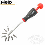 FELO 376 1/4'F BIT HOLDER 8PC S/DRIVER MAGAZINE HANDLE - Power Tool Traders