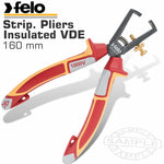 FELO PLIER STRIP. 160MM INSULATED VDE - Power Tool Traders