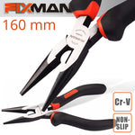 FIXMAN INDUSTRIAL LONG NOSE PLIERS 6'/165MM - Power Tool Traders