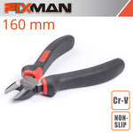 FIXMAN INDUSTRIAL DIAGONAL SIDE CUTTING PLIERS 6' 170MM - Power Tool Traders
