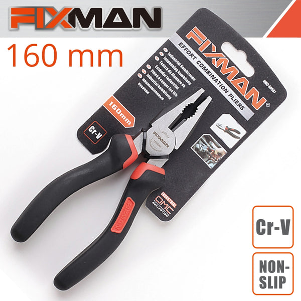 FIXMAN INDUSTRIAL COMBINATION PLIERS 6'/162MM - Power Tool Traders