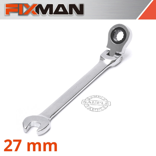 FIXMAN FLEXIBLE RATCHET COMBINATION WRENCH 27MM - Power Tool Traders