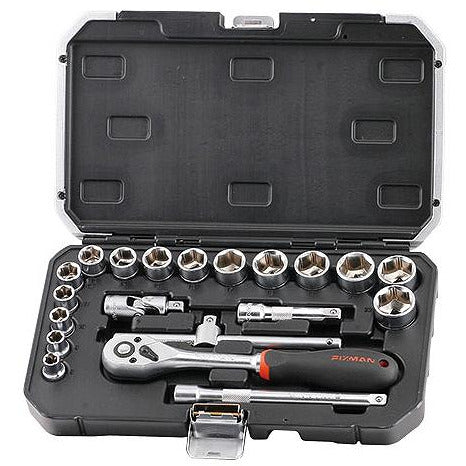 FIXMAN SOCKET DRIVE SET 20 PC X 3/8' - Power Tool Traders