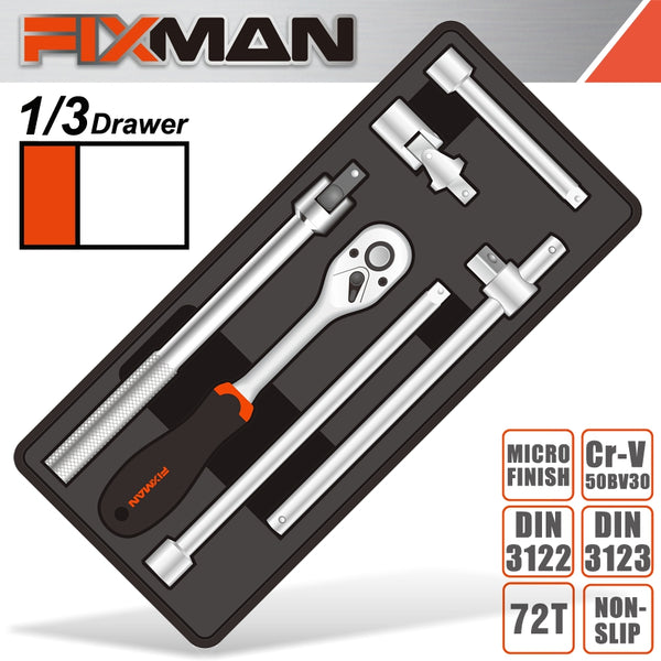 FIXMAN 6-PC 1/2' DR.ACCESSORIES - Power Tool Traders