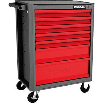 FIXMAN 7 DRAWER LINE ROLLER CABINET WITH 82PC OF STOCK - Power Tool Traders