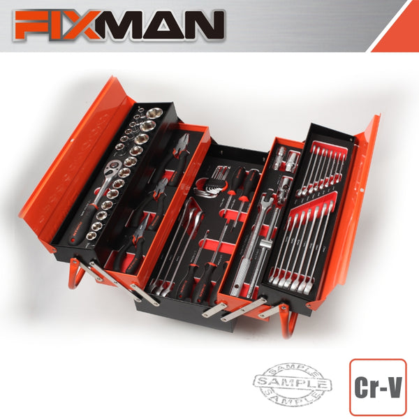 FIXMAN 62PC CANTILEVER MECHANICAL TOOL SET - Power Tool Traders