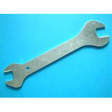 FLAT SPANNER 14 X 17MM SILVER - Power Tool Traders