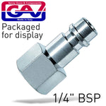 CONNECTOR GERMAN 1/4'FEM. 2 PACKAGED - Power Tool Traders