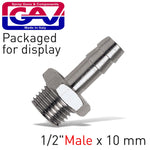 HOSE ADAPTOR 1/2'M X 10MM PACKAGED - Power Tool Traders