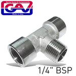 T CONNECTOR 1/4' FFM - Power Tool Traders