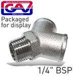 Y CONNECTOR 1/4'MFF GIO1071-2 PACKAGED - Power Tool Traders