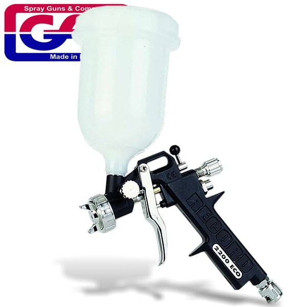 HI PRESSURE GRAFITY FEED SPRAY GUN WITH 600CC CUP - Power Tool Traders