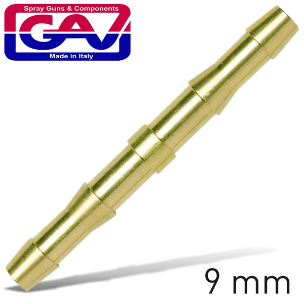 HOSE CONNECTOR BRASS 9MM - Power Tool Traders
