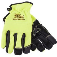 GLOVE YELLOW WITH PU PALM SIZE LARGE  MULTI PURPOSE - Power Tool Traders