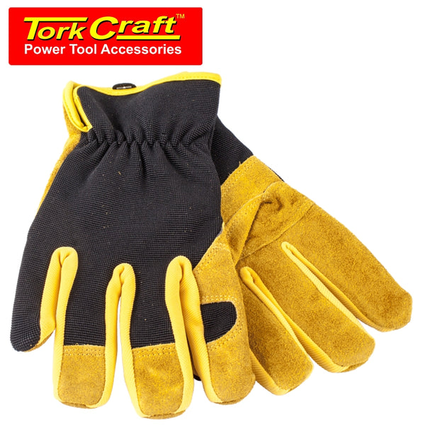 GLOVE LEATHER PALM  SMALL - Power Tool Traders