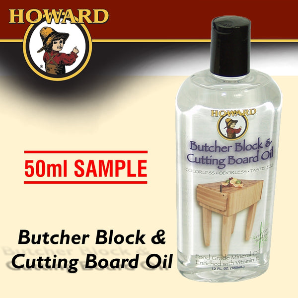 BUTCHER BLOCK & CUTTING BOARD OIL SAMPLE SIZE - Power Tool Traders