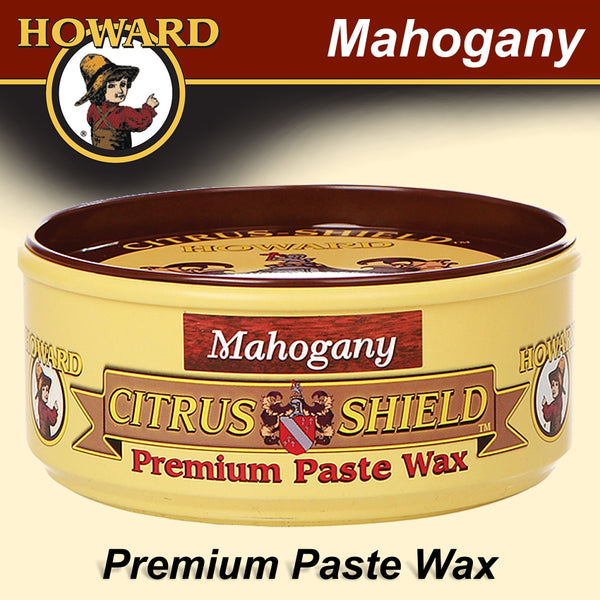 HOWARD MAHOGANY CITRUS-SHIELD PASTE WAX 11 OZ. - Power Tool Traders