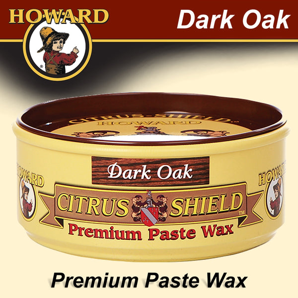 HOWARD DARK OAK CITRUS-SHIELD PASTE WAX 11 OZ. - Power Tool Traders