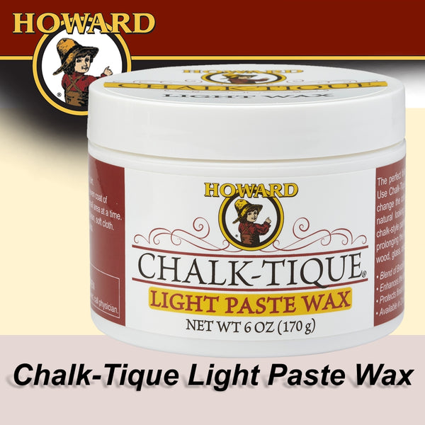 HOWARD CHALK-TIQUE LIGHT WAX 6.00 FL.OZ - Power Tool Traders