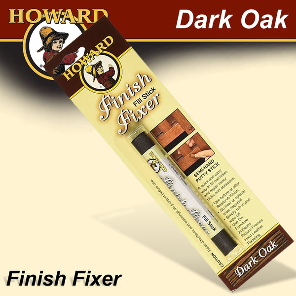HOWARD FINISH FIXER DARK OAK FILL STICK - Power Tool Traders