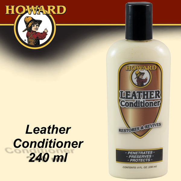 HOWARD LEATHER CONDITIONER 8 FL.OZ (236ML) - Power Tool Traders