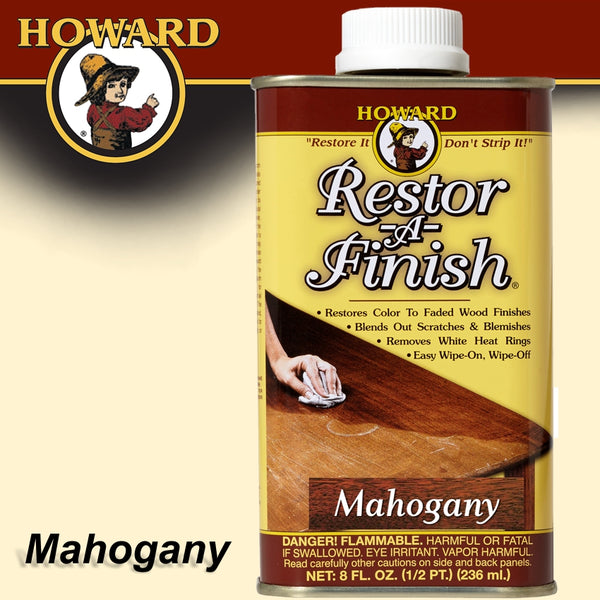 HOWARD RESTOR-A-FINISH MAHOGANY 8.00 FL.OZ - Power Tool Traders